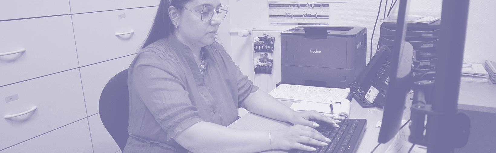 On aide au recrutement d’une secrétaire médicale
